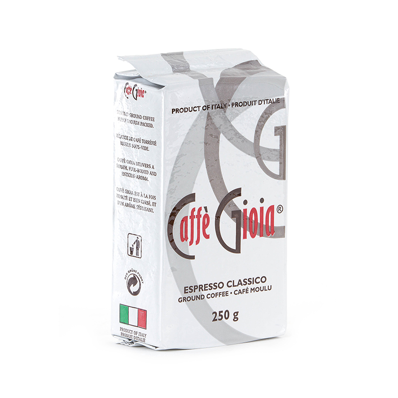 GIOIA ESPRESSO COFFEE - WHITE PACK - CLASSIC (250 GR)